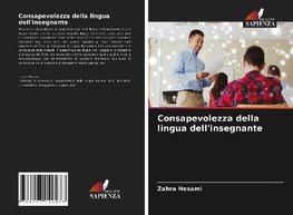 Consapevolezza della lingua dell'insegnante