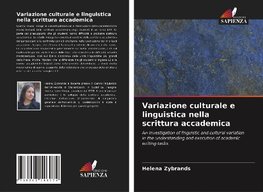 Variazione culturale e linguistica nella scrittura accademica