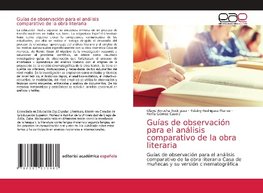 Guías de observación para el análisis comparativo de la obra literaria