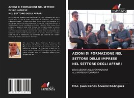 AZIONI DI FORMAZIONE NEL SETTORE DELLE IMPRESE NEL SETTORE DEGLI AFFARI