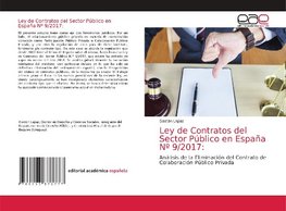 Ley de Contratos del Sector Público en España Nº 9/2017: