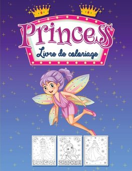 Livre de Coloriage des Princesses