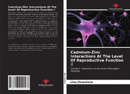 Cadmium-Zinc Interactions At The Level Of Reproductive Function ¿