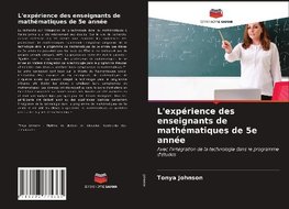 L'expérience des enseignants de mathématiques de 5e année