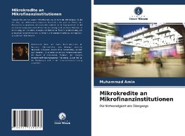 Mikrokredite an Mikrofinanzinstitutionen