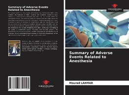 Summary of Adverse Events Related to Anesthesia