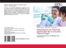 Salud bucal en niños de preescolar de la escuela "Rene Fraga"