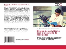 Sistema de Actividades para el desarrollo de habilidades