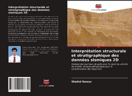 Interprétation structurale et stratigraphique des données sismiques 2D