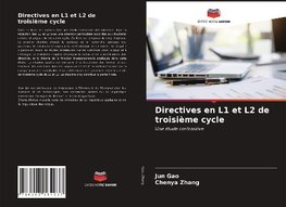 Directives en L1 et L2 de troisième cycle