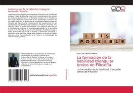 La formación de la habilidad triangular textos de Filosofía