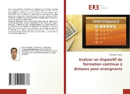 Evaluer un dispositif de formation continue à distance pour enseignants