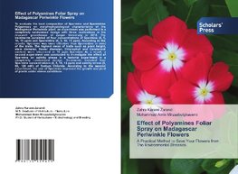 Effect of Polyamines Foliar Spray on Madagascar Periwinkle Flowers