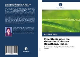 Eine Studie über die Gräser im Südosten Rajasthans, Indien