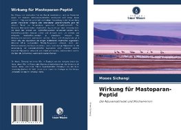 Wirkung für Mastoparan-Peptid