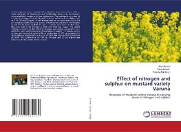 Effect of nitrogen and sulphur on mustard variety Varuna