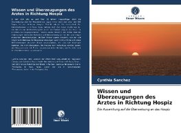 Wissen und Überzeugungen des Arztes in Richtung Hospiz