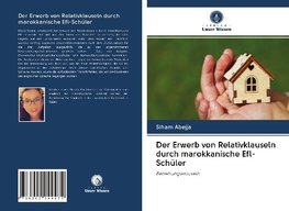 Der Erwerb von Relativklauseln durch marokkanische Efl-Schüler