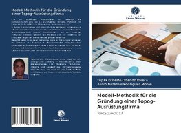 Modell-Methodik für die Gründung einer Topog-Ausrüstungsfirma