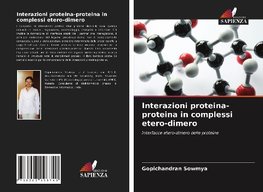 Interazioni proteina-proteina in complessi etero-dimero