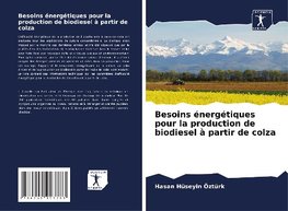 Besoins énergétiques pour la production de biodiesel à partir de colza