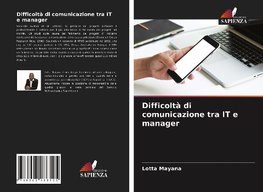 Difficoltà di comunicazione tra IT e manager