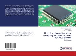 Zirconium doped tantalum oxide high-k dielectric films for MOS devices