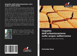 Impatto dell'urbanizzazione sulle acque sotterranee