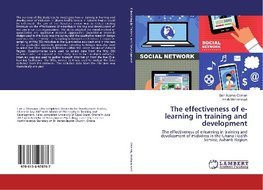 The effectiveness of e-learning in training and development