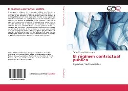 El régimen contractual público