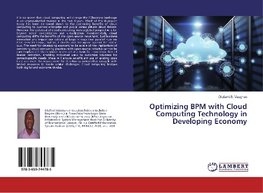 Optimizing BPM with Cloud Computing Technology in Developing Economy