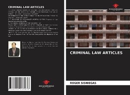 CRIMINAL LAW ARTICLES