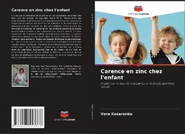 Carence en zinc chez l'enfant