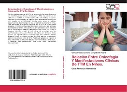 Relación entre onicofagia y manifestaciones clínicas de TTM en niños