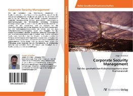 Corporate Security Management