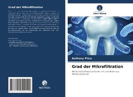 Grad der Mikrofiltration