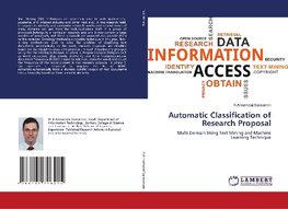 Automatic Classification of Research Proposal