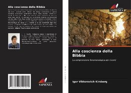 Alla coscienza della Bibbia