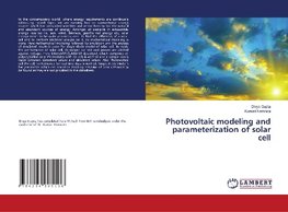 Photovoltaic modeling and parameterization of solar cell