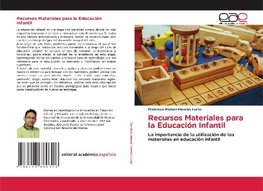 Recursos Materiales para la Educación Infantil