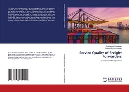Service Quality of Freight Forwarders