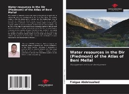 Water resources in the Dir (Piedmont) of the Atlas of Beni Mellal