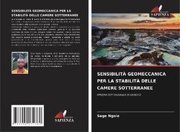 SENSIBILITÀ GEOMECCANICA PER LA STABILITÀ DELLE CAMERE SOTTERRANEE