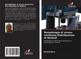 Metodologie di stress-resilienza Distribuzione di Weibull