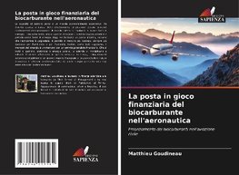 La posta in gioco finanziaria del biocarburante nell'aeronautica