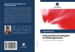 Interventionsstrategien im Bildungswesen