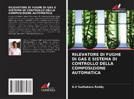 RILEVATORE DI FUGHE DI GAS E SISTEMA DI CONTROLLO DELLA COMPOSIZIONE AUTOMATICA