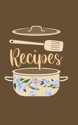 Recipes Food Journal Hardcover