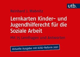 Lernkarten Kinder- und Jugendhilferecht für die Soziale Arbeit