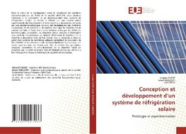 Conception et développement d'un système de réfrigération solaire